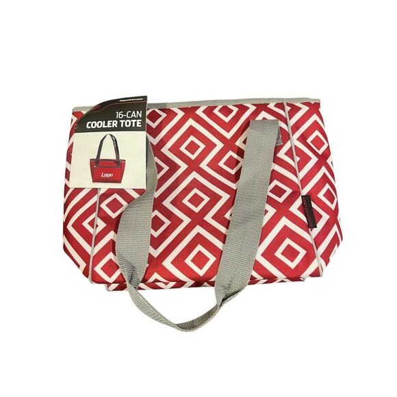 Alabama Crimson Tide Crosshatch 16-Can Cooler Tote with Heat-Sealed Lining - Picture 2 of 3